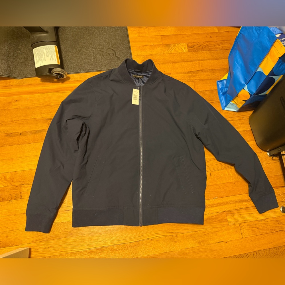Banana Republic Dark Blue Bomber Jacket
